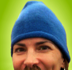 blue beanie for web standards